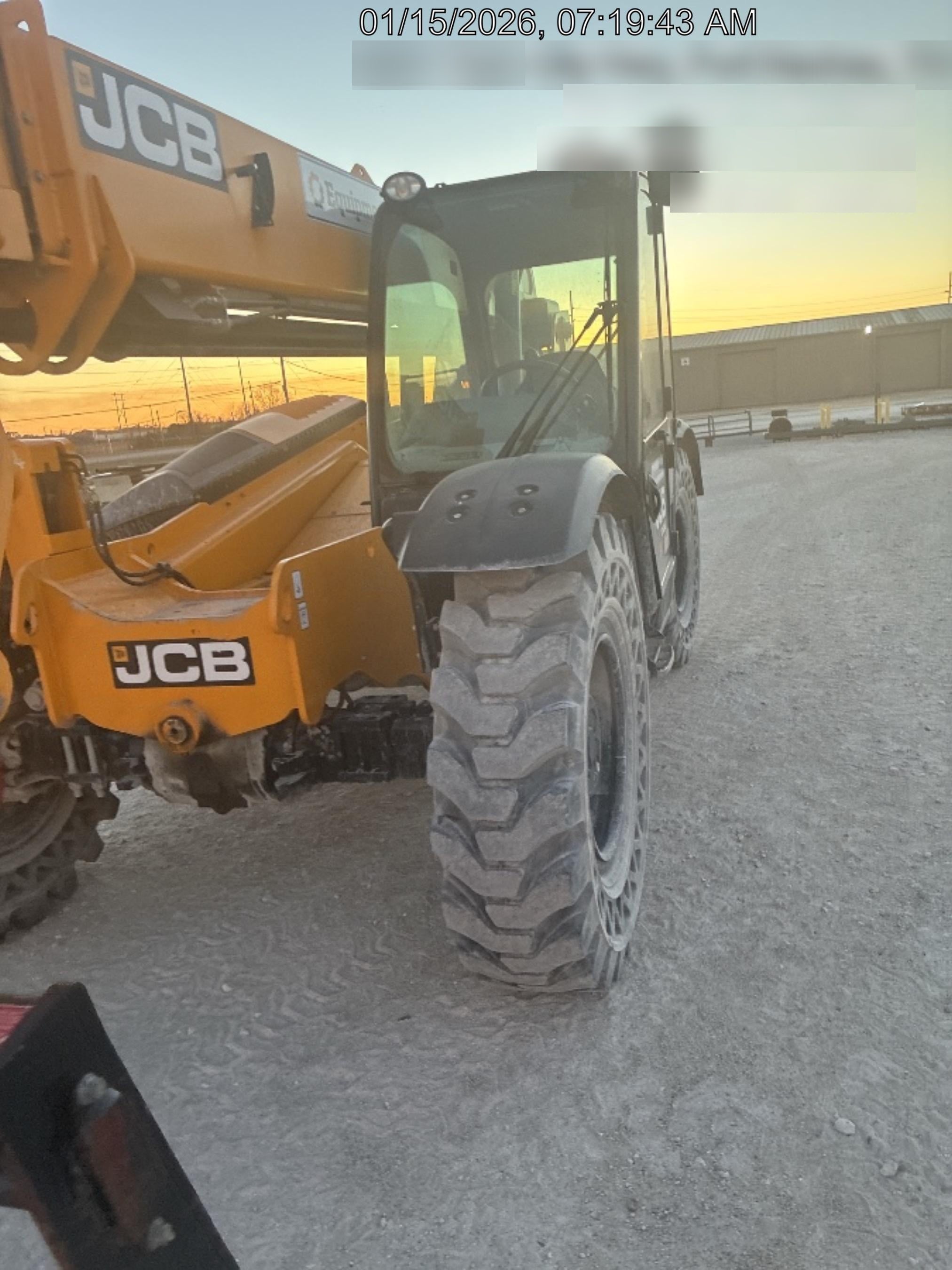 2022 JCB 509-42 74Hp Dsl, Cab/Heat/Air, Sld Tires, LED WL, Bcn, L Hook, EST