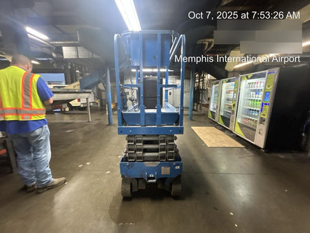 2019 Genie GS-1930 Fixed rails with chain Entry
