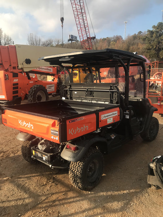 Kubota RTV-X1140W-H Plastic Canopy, Windshield Acrylic Clear, LED Strobe Light, Wire Harness Kit, Back up Alarm