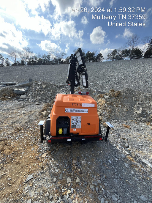 2023 Generac MLT2 Diesel, Flex Switch 120V Input, Powerzone Controller, 
(4) 320W LED Lights, 4kW Generator, 39.9 Gal Fuel Tank, 2" Ball, T3