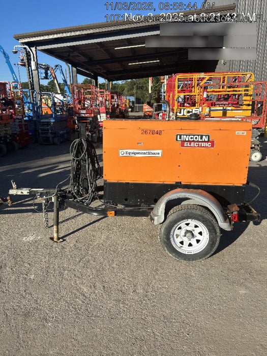 2022 Lincoln Electric LE400 Kubota V1505, Trlr, Cable Rack, Light Kit, ES Decals, T3