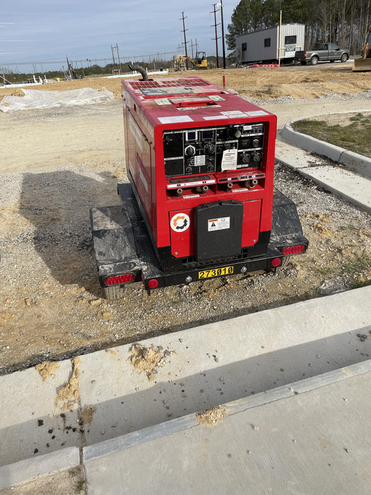 2022 Shindaiwa DGW400MDL Kubota D902 Engine, 23 HP, Dual Op Welder, Wire, Arc, Droop Stick, Tig, and CC Stick Functionality, Simulphase, 3 Phase and 1 Phase Gen Output, Single Axle NB Trlr, Slr Trckl Chrg 12V 12W, Fire Ext