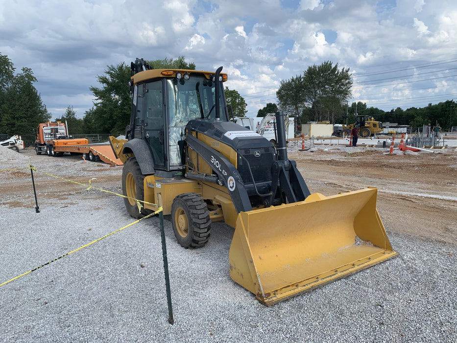 2020 John Deere 310LEP Cab/Heat/Air, 4WD, Standard Stick, Pilot Controls, 2 Way Hydraulics, TAG Manual QC