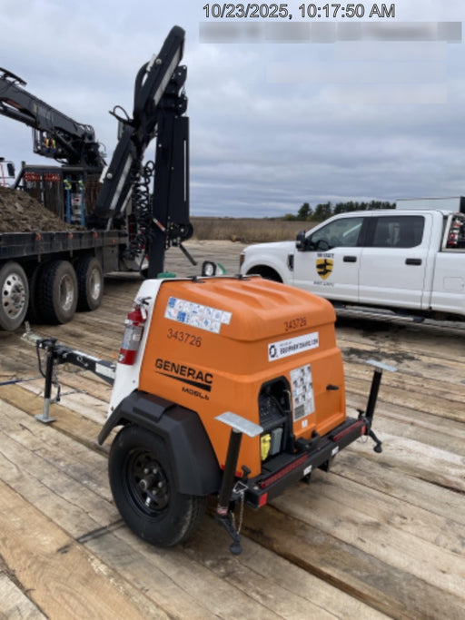2023 Generac MLT2 Diesel, Flex Switch 120V Input, Powerzone Controller, (4) 320W LED Lights, 4kW Generator, 39.9 Gal Fuel Tank, 2" Ball, T3