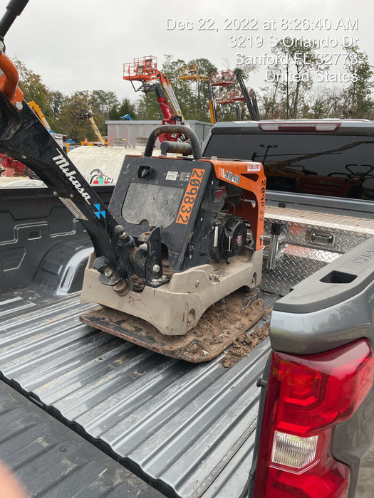 2022 Multiquip MVH408GH Reversible Plate Compactor, Gas