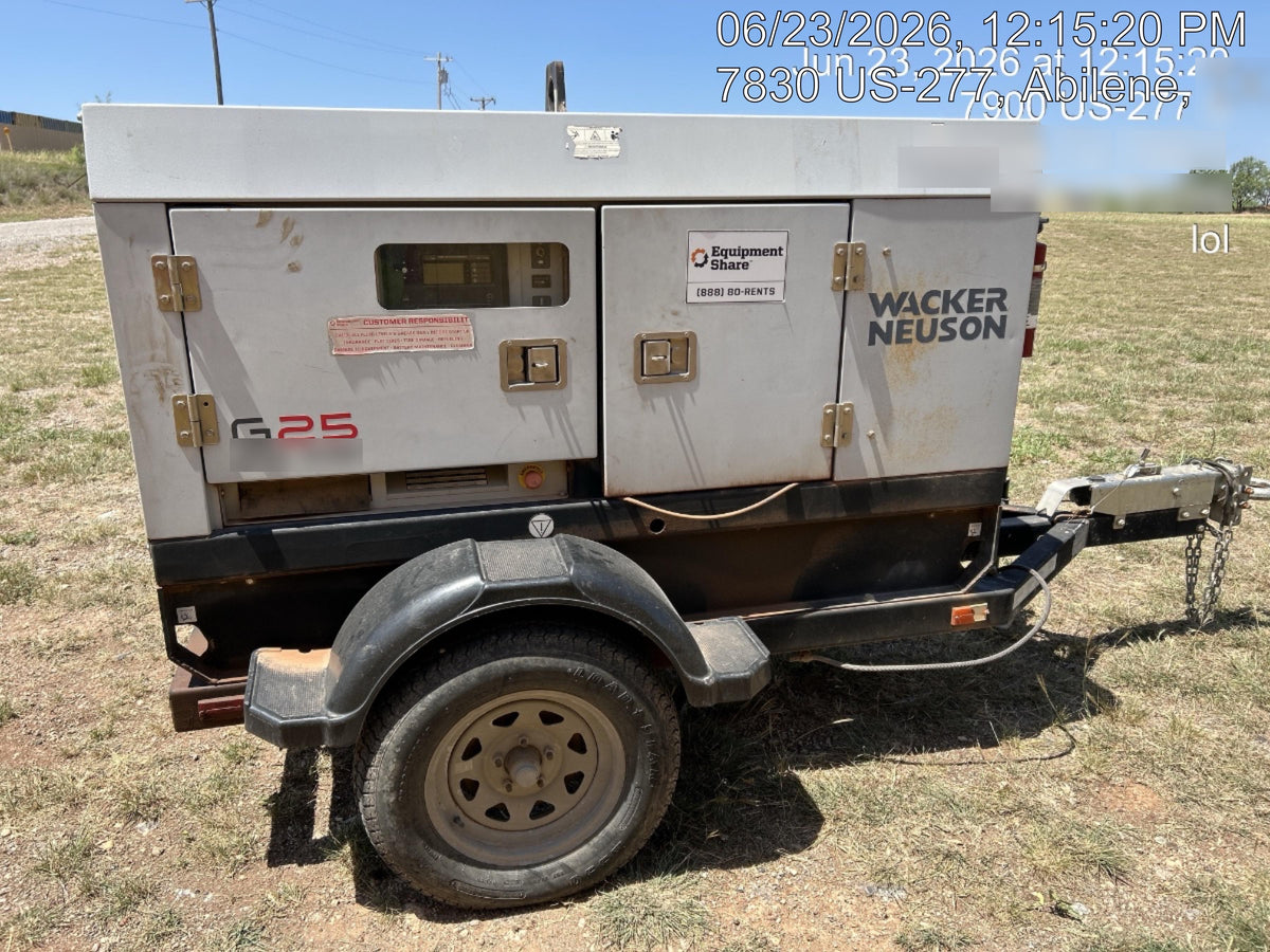 2018 WACKER NEUSON G25
