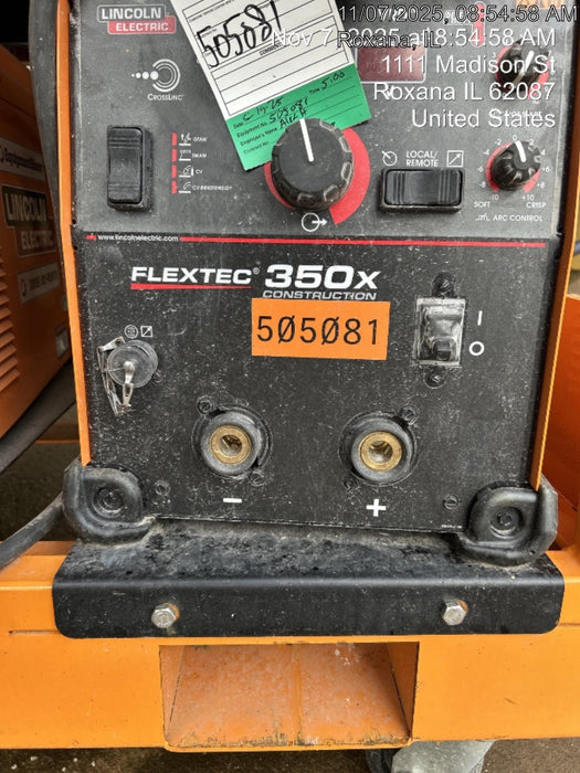 2025 LINCOLN ELECTRIC FLEXTEC 350X