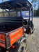 2021 Kubota RTV-X1140W-H Plastic Canopy, Windshield Acrylic Clear, LED Strobe Light, Wire Harness Kit, Back up Alarm