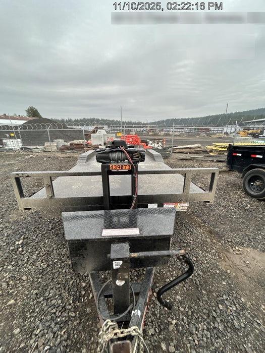 2024 TEXAS PRIDE TRAILERS 21' Lowboy Gravity Tilt Bed 14K Bumper Pull Trailer