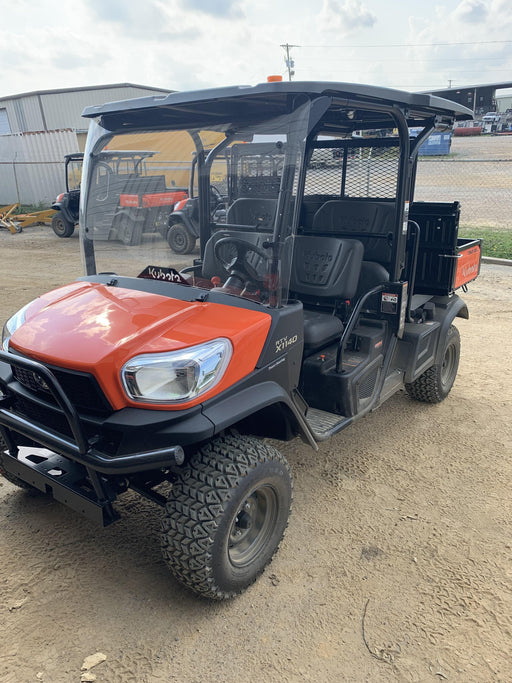 2021 Kubota RTV-X1140W-H Plastic Canopy, Windshield Acrylic Clear, LED Strobe Light, Wire Harness Kit, Back up Alarm