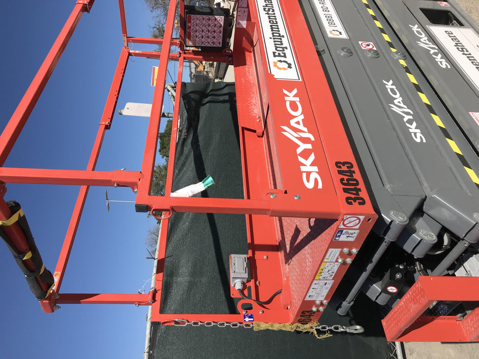 2019 Skyjack SJIII-3226 Standard Options, Trojan Batteries