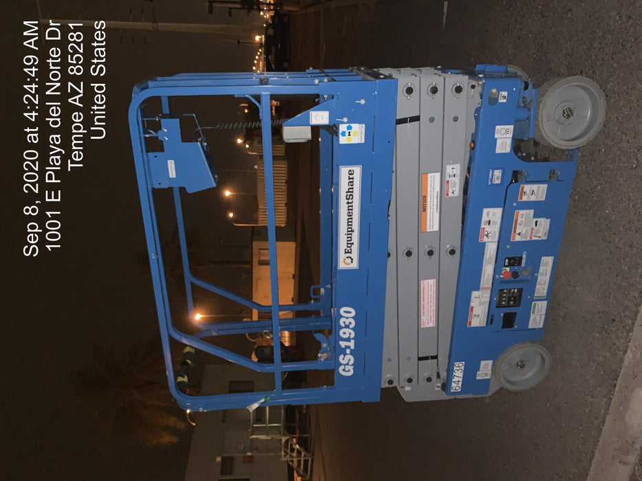 2020 Genie GS-1930 Standard Machine