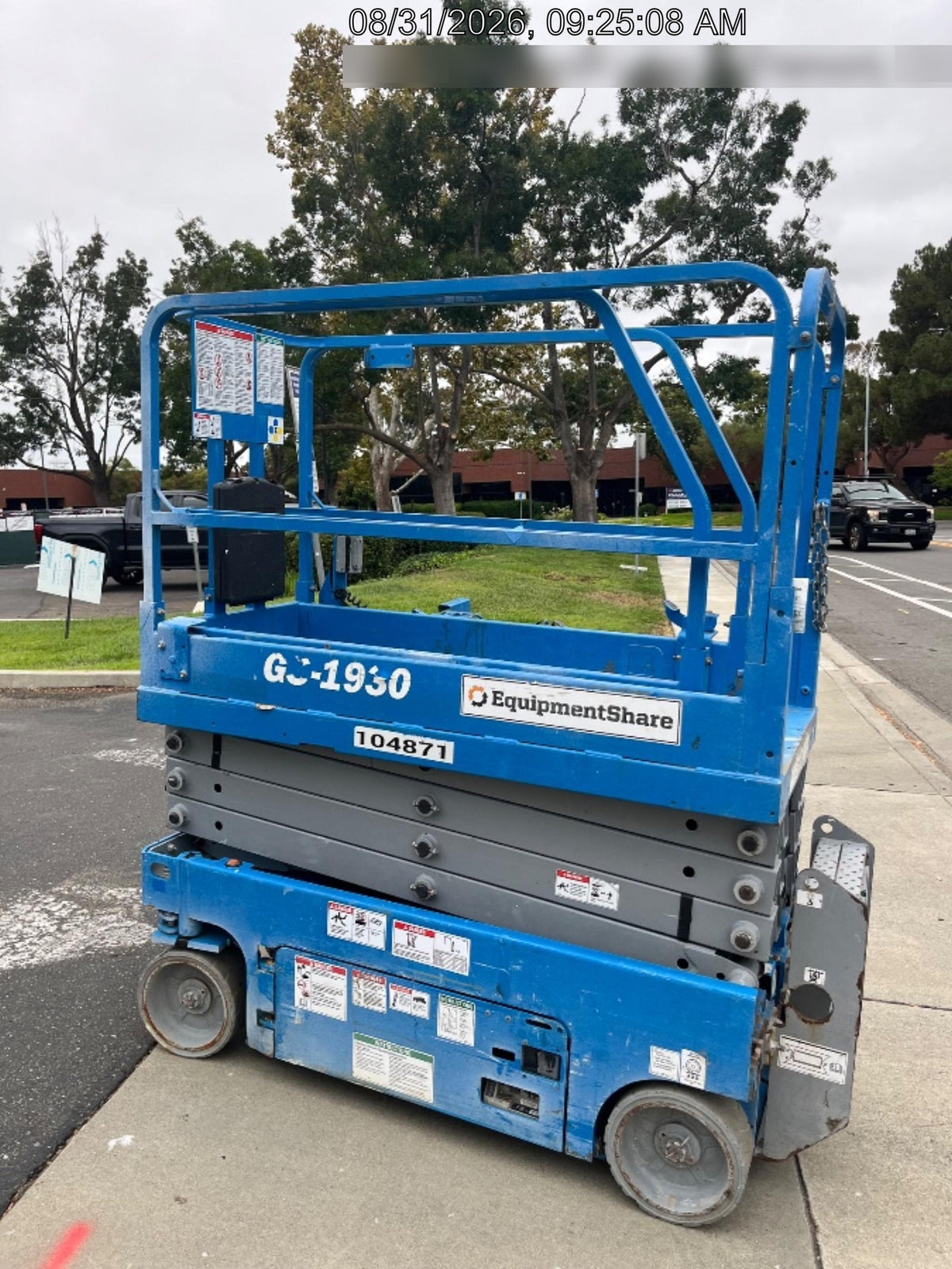 2020 Genie GS-1930 Standard Machine, 800W Inverter