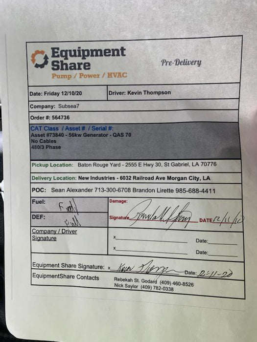 2020 ATLAS COPCO QAS 70