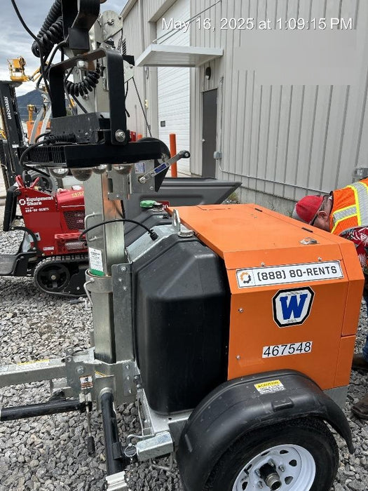 2024 Wanco WLTT-4MM4K Diesel, Deep Sea Controller, Shore Power Plug, Auto Start, (4) 350W LED Floodlights, 4kW Generator, 60 Gal Fuel Tank, 2" Ball, T3