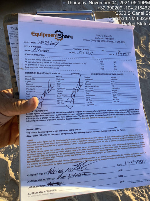 2021 AIRMAN PDS185S-6E1