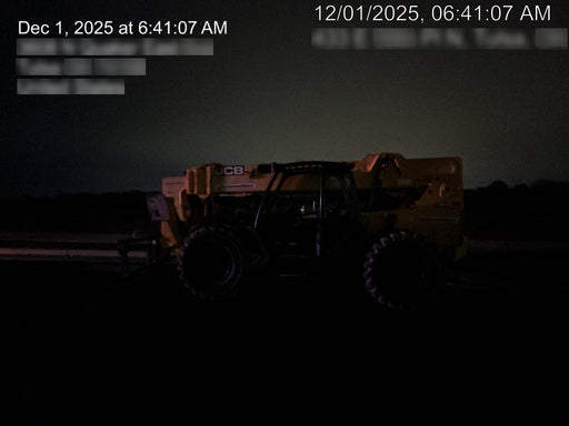 2019 JCB 510-56 Open ROPS, 74 HP, Solid Tires, Worklights, Beacon, Aux Hydraulics, Lifting Eye 72" Carriage/60" Forks