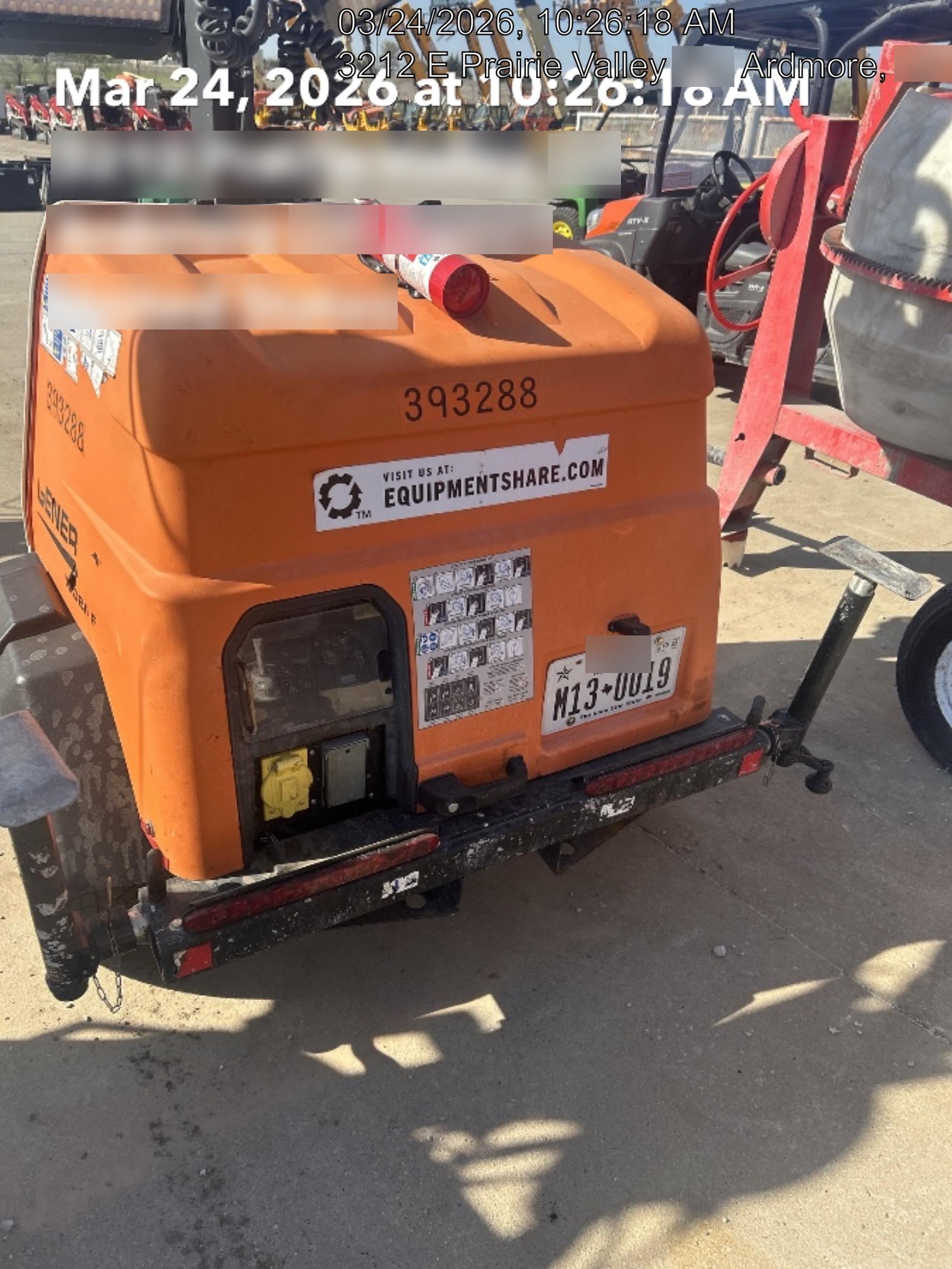 2024 Generac MLT2 Diesel, Flex Switch 120V Input, Powerzone Controller, 
(4) 320W LED Lights, 4kW Generator, 39.9 Gal Fuel Tank, 2" Ball, T3