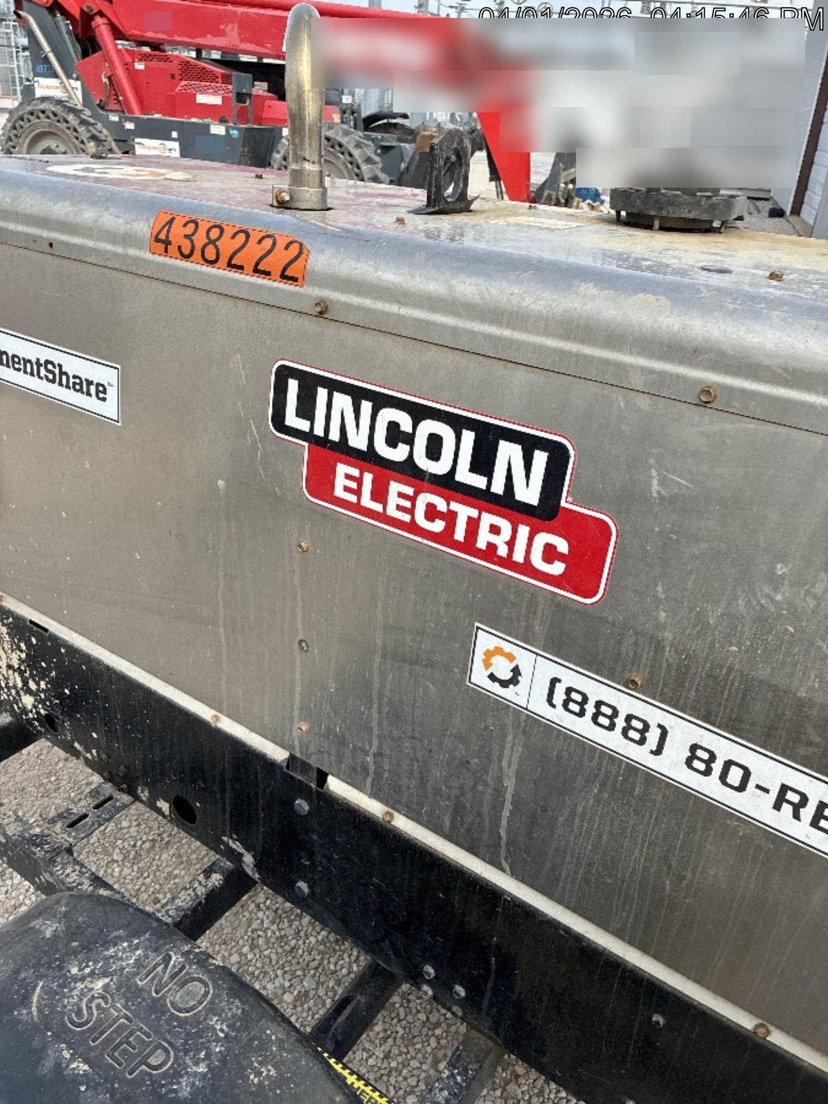 2024 Lincoln Electric LE400 Kubota V1505, Trlr, Cable Rack, Light Kit, ES Decals, T3