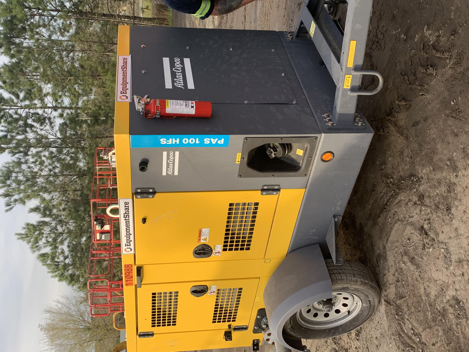 2020 ATLAS COPCO PAS 100 HF CS Enclosed