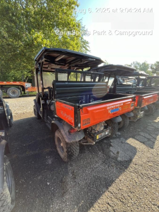 2019 Kubota RTV-XG850WL-H 4wd Utility Cart, Gas, 2 Seat, LED Strobe, Windshield Tempered Glass, Plastic Canopy, Wire Harness Kit, Backup Alarm