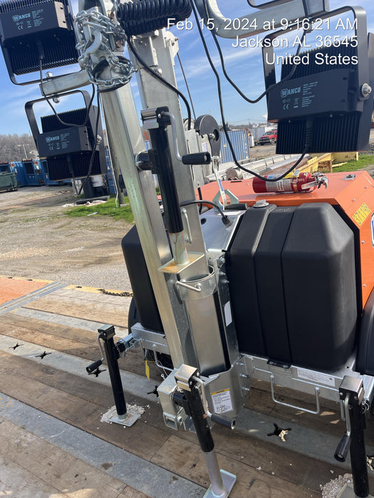 2023 Wanco WLTT-4MM4K Diesel, Deep Sea Controller, Shore Power Plug, Auto Start, (4) 350W LED Floodlights, 4kW Generator, 60 Gal Fuel Tank, 2" Ball, T3