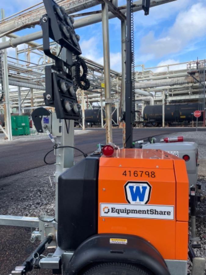 2024 Wanco WLTT-4MM4K Diesel, Deep Sea Controller, Shore Power Plug, Auto Start, (4) 350W LED Floodlights, 4kW Generator, 60 Gal Fuel Tank, 2" Ball, T3