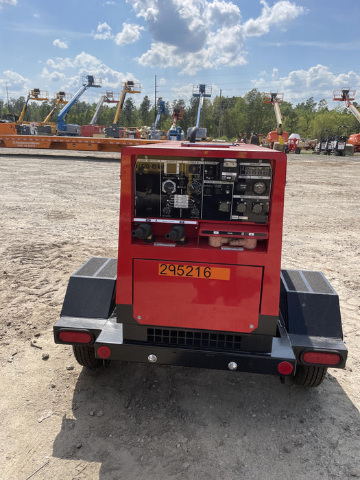 2023 Shindaiwa DGW400MDL Kubota D902 Engine, 23 HP, Dual Op Welder, Wire, Arc, Droop Stick, Tig, and CC Stick Functionality, Simulphase, 3 Phase and 1 Phase Gen Output, Single Axle NB Trlr, Slr Trckl Chrg 12V 12W, Fire Ext