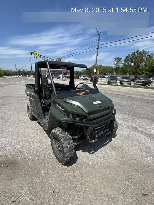 2021 Yanmar YU1000 Canopy, Steel Wheel, Poly WindShield, Beacon, Backup Alarm