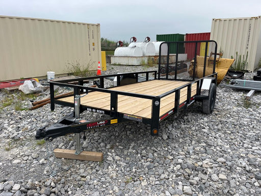 2025 BARLOW 14' NONTILT SINGLE AXLE TRAILER