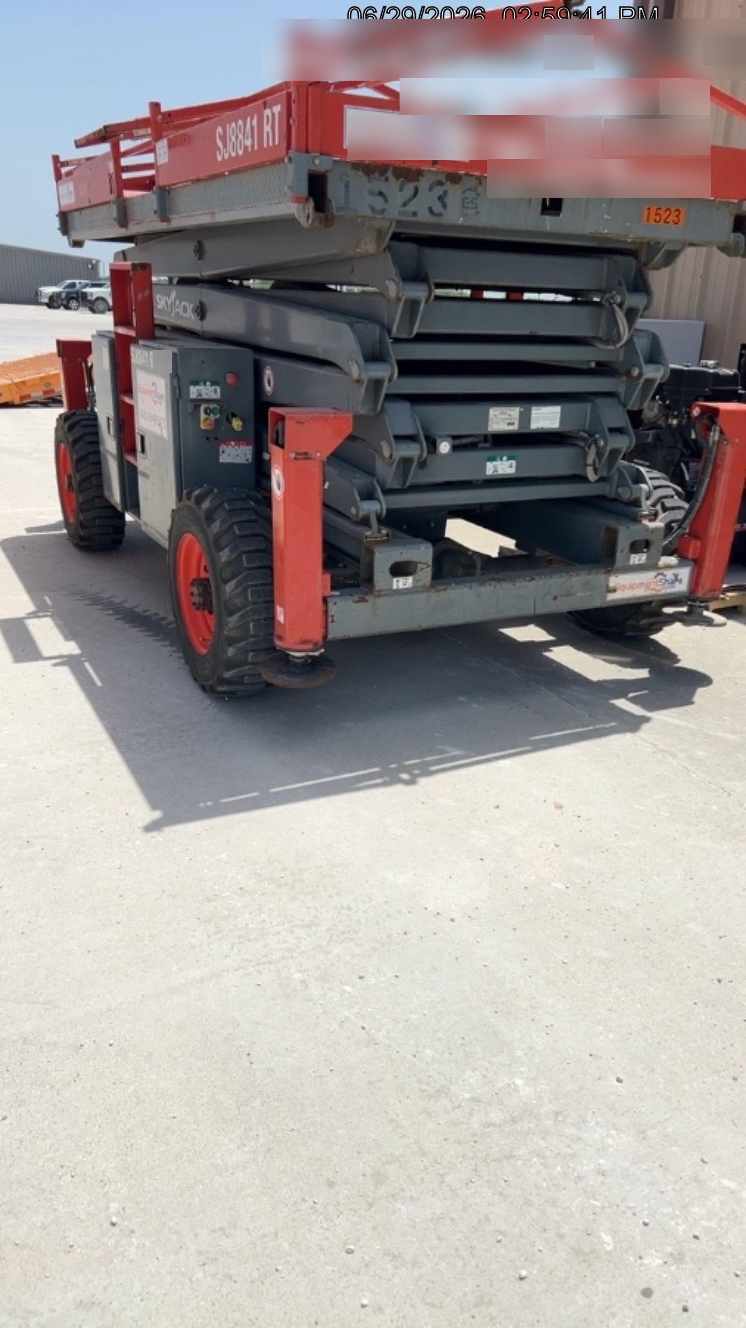 2016 SKYJACK SJ8841 RT