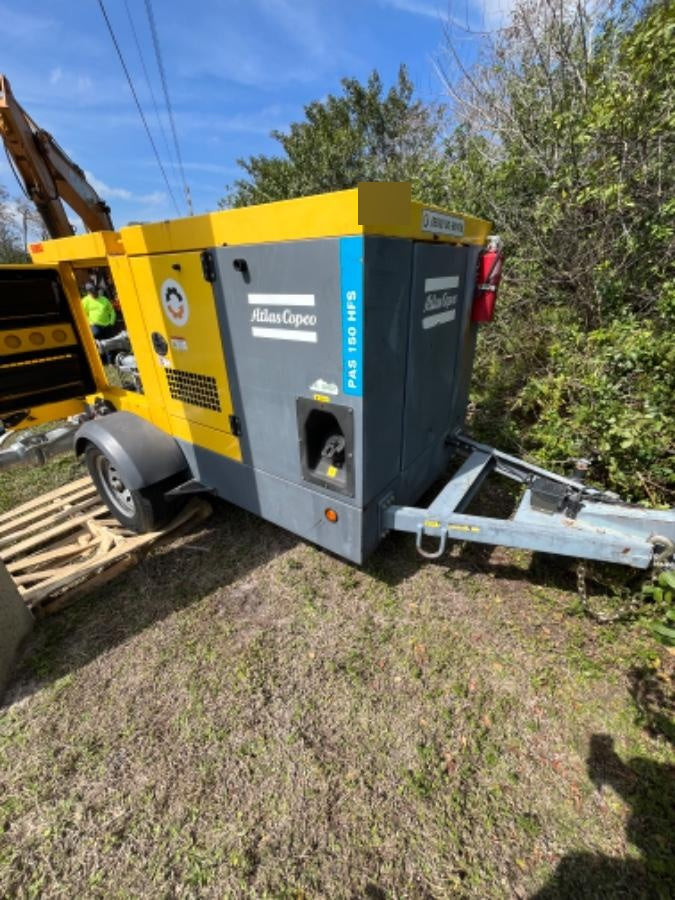 2020 ATLAS COPCO PAS 150 HF CS Enclosed