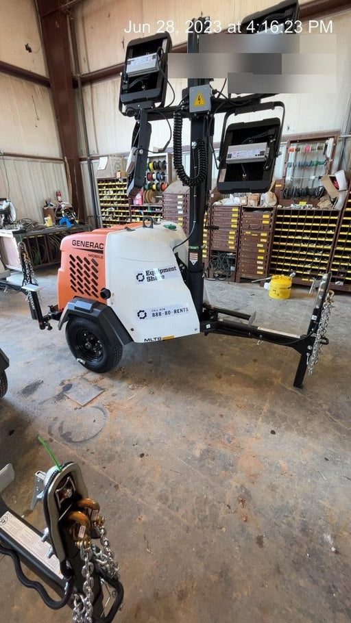 2023 Generac MLT2 Diesel, Flex Switch 120V Input, Powerzone Controller, (4) 320W LED Lights, 4kW Generator, 39.9 Gal Fuel Tank, 2" Ball, T3