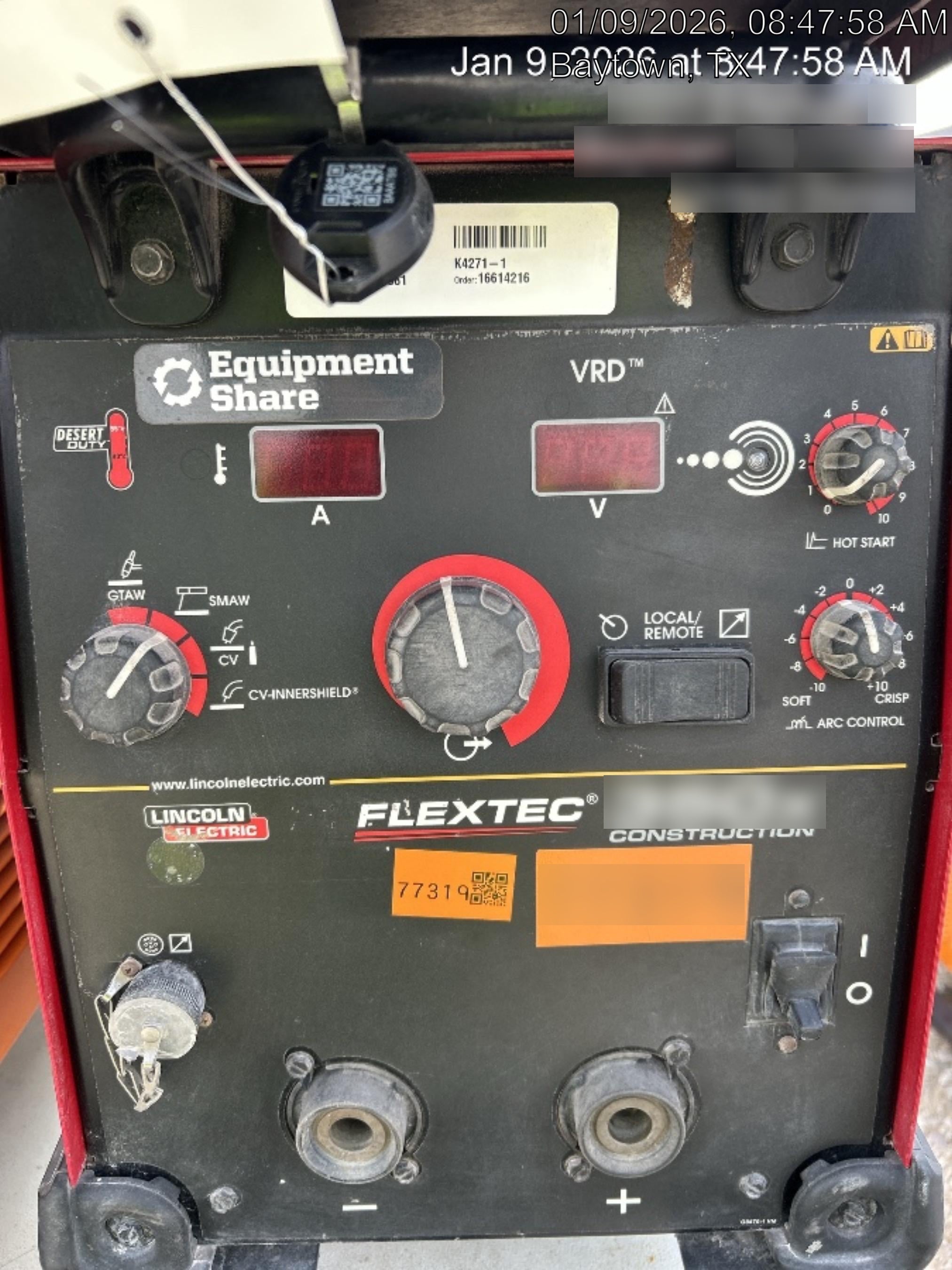 2020 LINCOLN ELECTRIC FLEXTEC 350X
