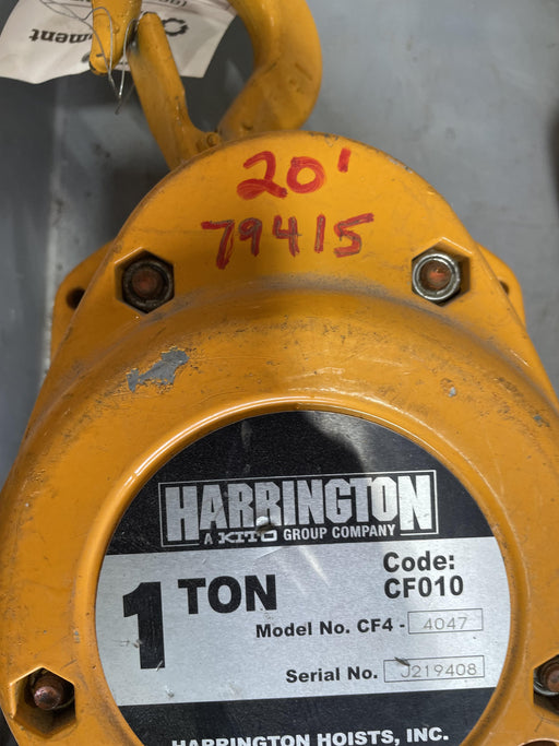 2020 HARRINGTON CF010-20