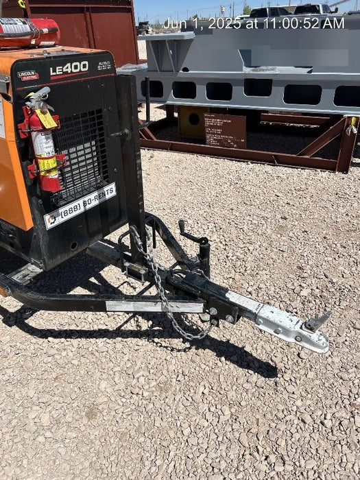 2022 Lincoln Electric LE400 Kubota V1505, Trlr, Cable Rack, Light Kit, ES Decals, T3