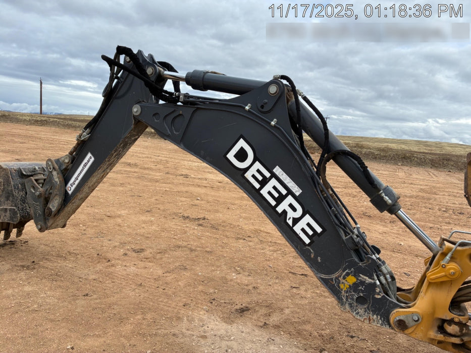 2020 John Deere 310LEP Cab/Heat/Air, 4WD, Standard Stick, Pilot Controls, 2 Way Hydraulics, TAG Manual QC