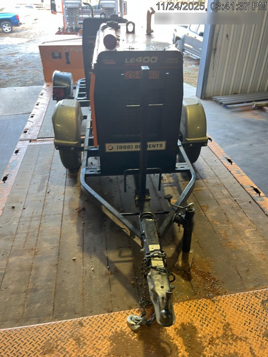 2022 Lincoln Electric LE400 Kubota V1505, Trlr, Cable Rack, Light Kit, ES Decals, T3