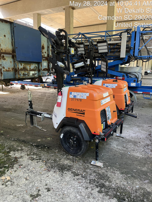 2023 Generac MLT2 Diesel, Flex Switch 120V Input, Powerzone Controller, 
(4) 320W LED Lights, 4kW Generator, 39.9 Gal Fuel Tank, 2" Ball, T3