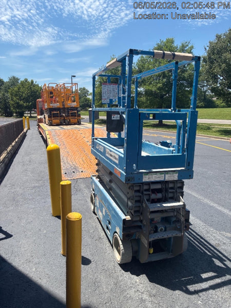 2020 Genie GS-1930 Solid Non Marking Tires, Beacon, Folding rails with half height swing gate