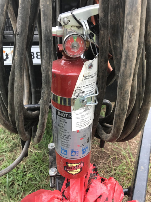 2022 Lincoln Electric LE400 Kubota V1505, Trlr, Cable Rack, Light Kit, ES Decals, T3