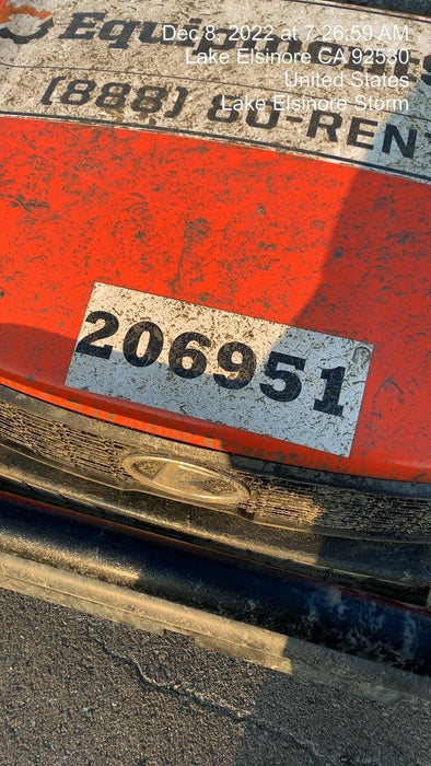 2022 Kubota RTV-X1140W-H Plastic Canopy, Windshield Acrylic Clear, LED Strobe Light, Wire Harness Kit, Back up Alarm