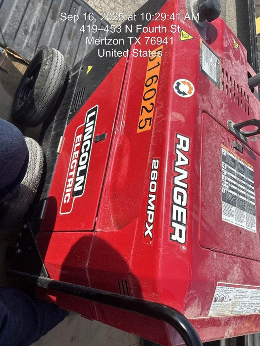 2025 LINCOLN ELECTRIC Ranger 260MPX