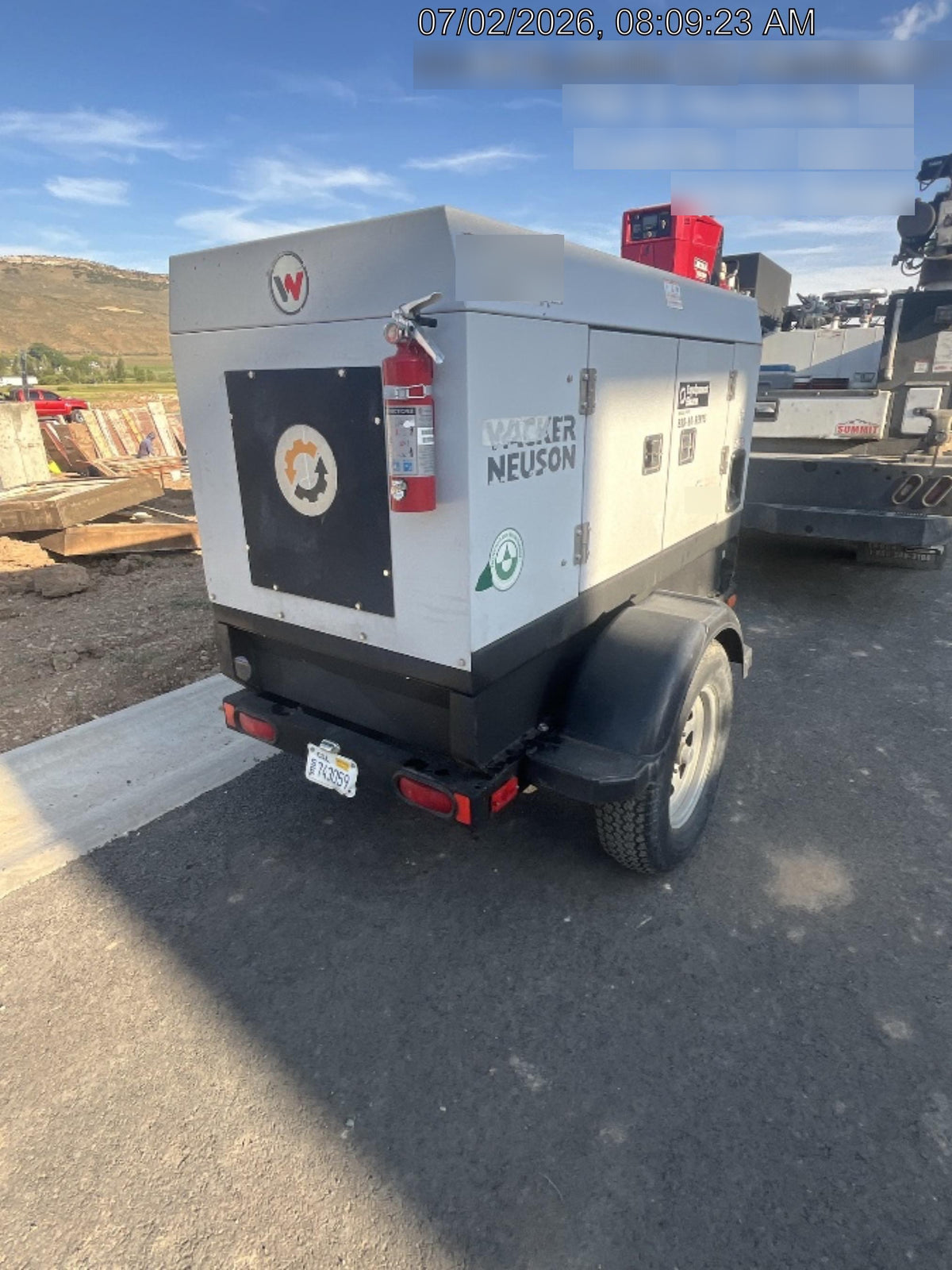 2020 WACKER NEUSON G25