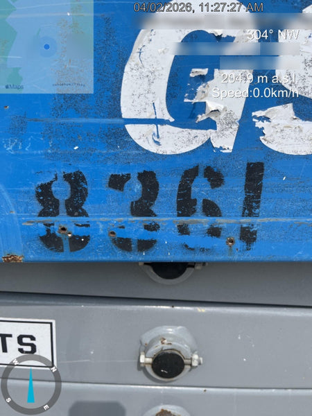 2018 Genie GS-3232 Genie GS3232 Lift w/Folding Rails and Swing Gate