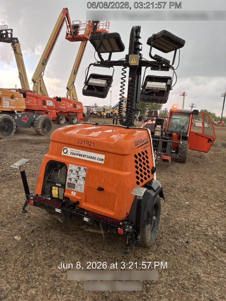 2023 Generac MLT2 Diesel, Flex Switch 120V Input, Powerzone Controller, (4) 320W LED Lights, 4kW Generator, 39.9 Gal Fuel Tank, 2" Ball, T3