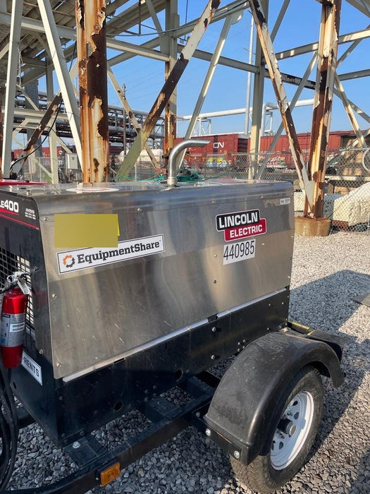 2024 Lincoln Electric LE400 Kubota V1505, Trlr, Cable Rack, Light Kit, ES Decals, T3