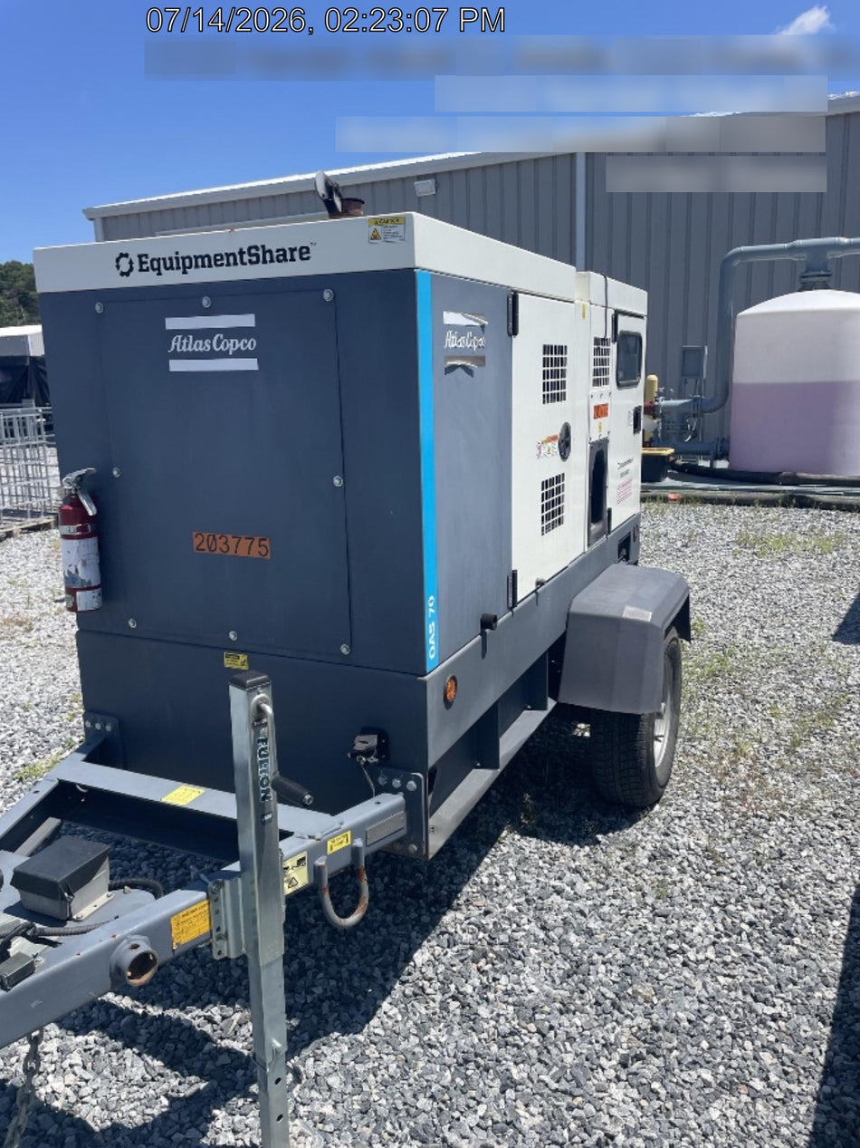 2022 ATLAS COPCO QAS 70