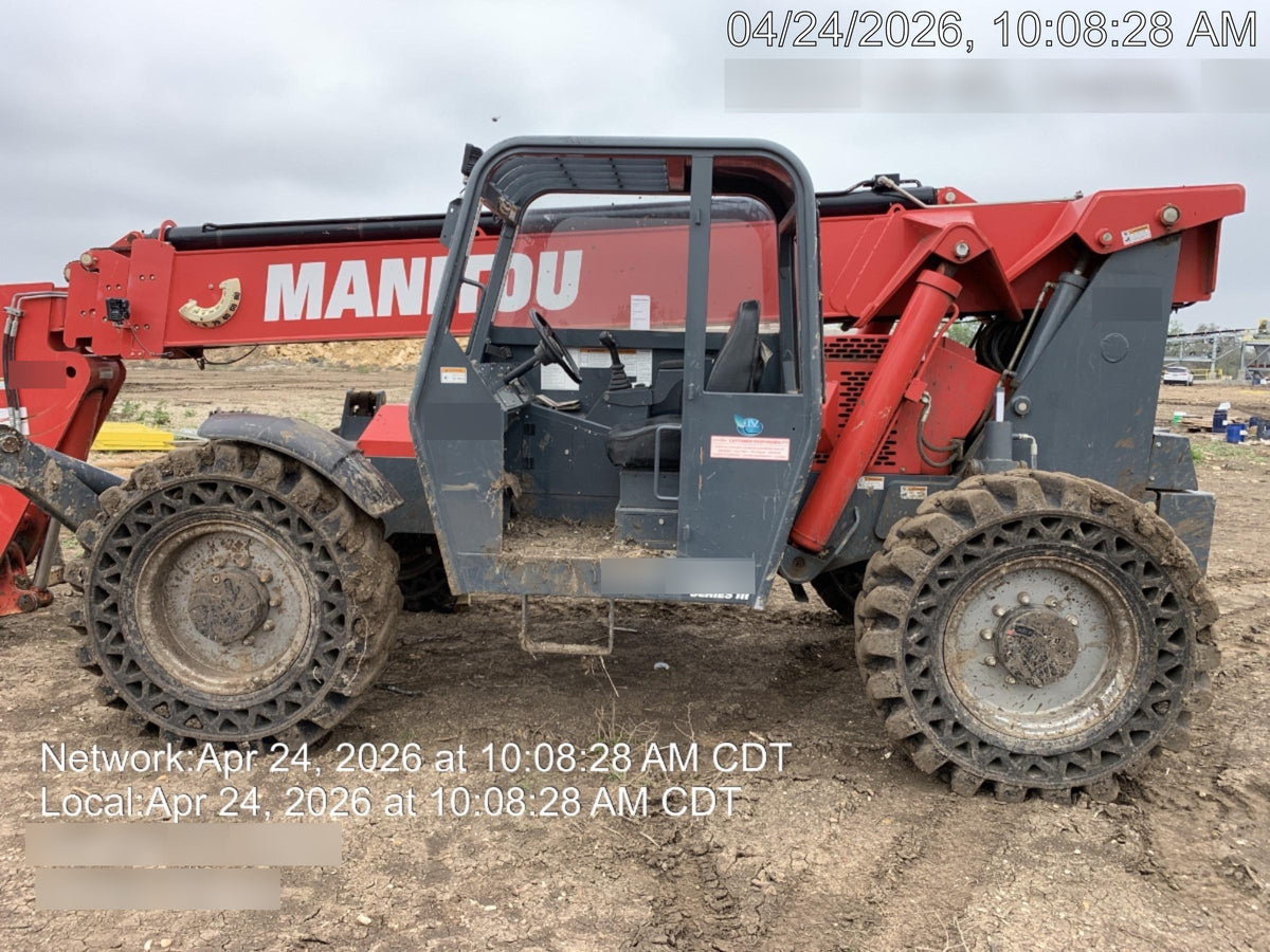 2018 Manitou MTA10055 MTA10055 - 120 HP T4, Canopy, Worklights/Strobe, Beacon, 66" Carriage, 60" Forks, Solid Tires, Lift Hook, Aux Hydraulics