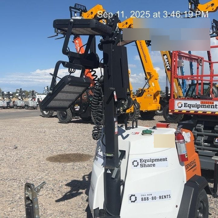 2024 Generac MLT2 Diesel, Flex Switch 120V Input, Powerzone Controller, 
(4) 320W LED Lights, 4kW Generator, 39.9 Gal Fuel Tank, 2" Ball, T3